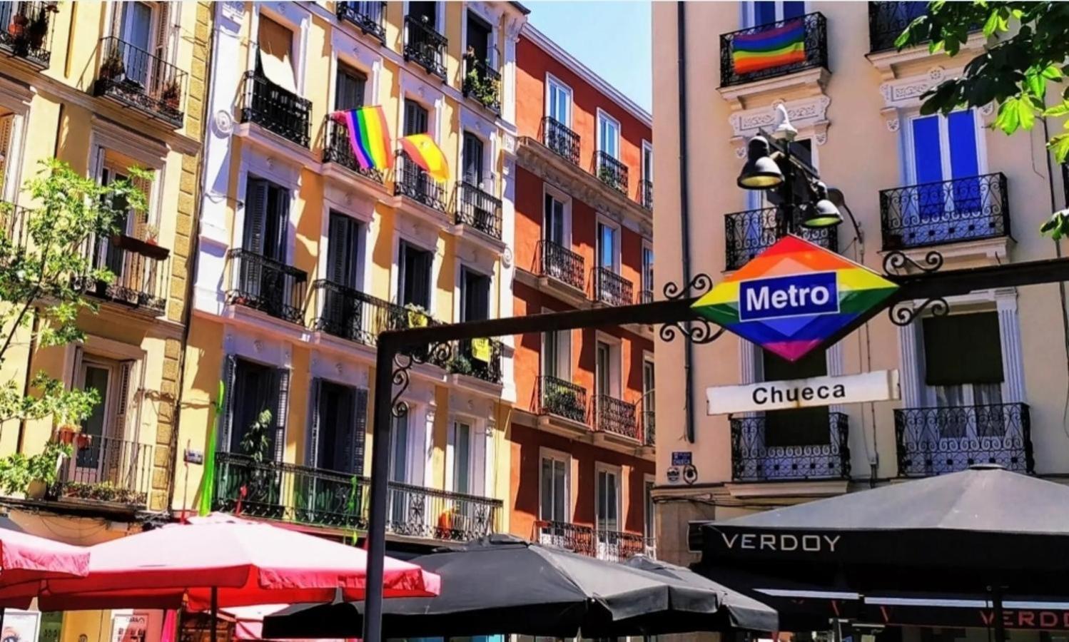 Downtown Apt 1Hab Para 3Pax En La Plaza De Chueca Madrid Ngoại thất bức ảnh