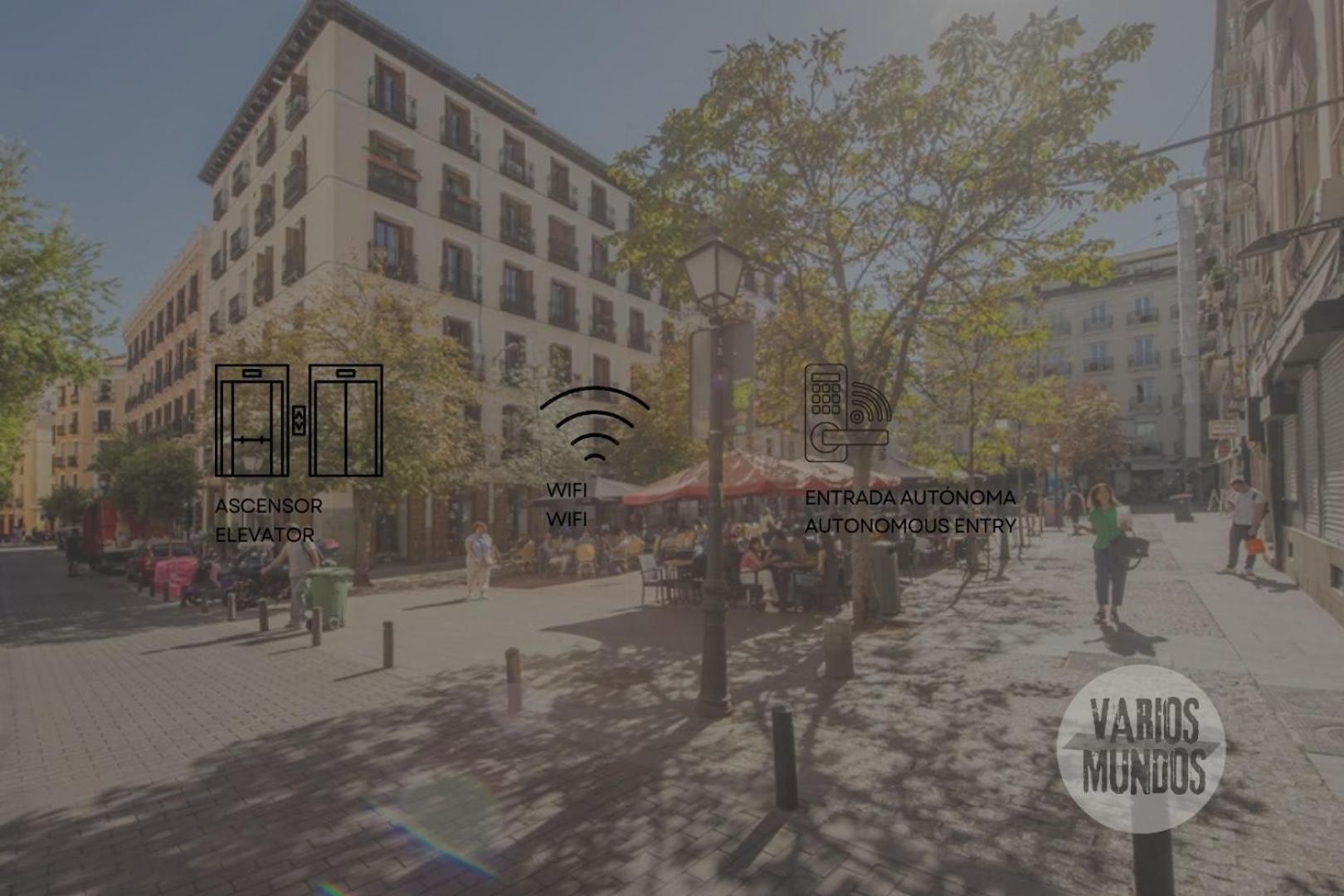 Downtown Apt 1Hab Para 3Pax En La Plaza De Chueca Madrid Ngoại thất bức ảnh